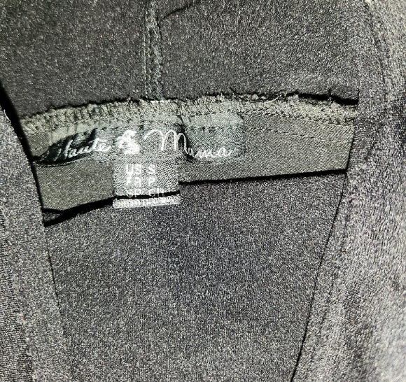 2 Pairs Maternity Black Women's Pants - Picture 5 of 5